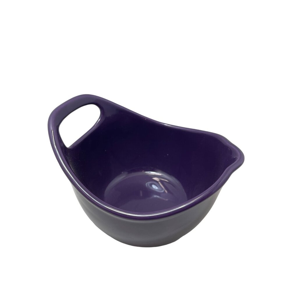 Rachael‎ Ray 1 Quart Mixing Bowl with Pour Spout and Handle Plum Purple NEW!